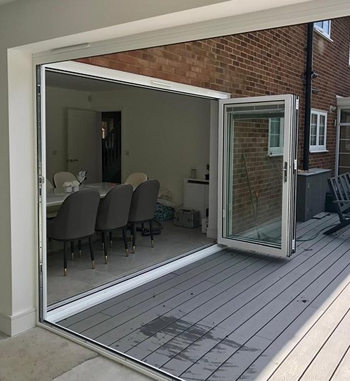 Aluminium Bi-Fold Doors in Essex